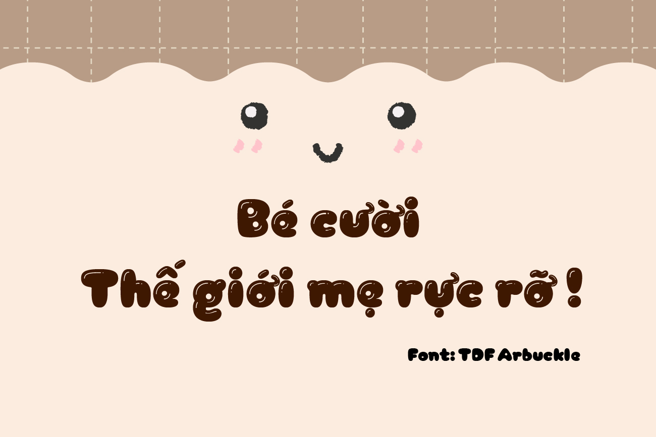 Bộ 2 font TDF Arbuckle
